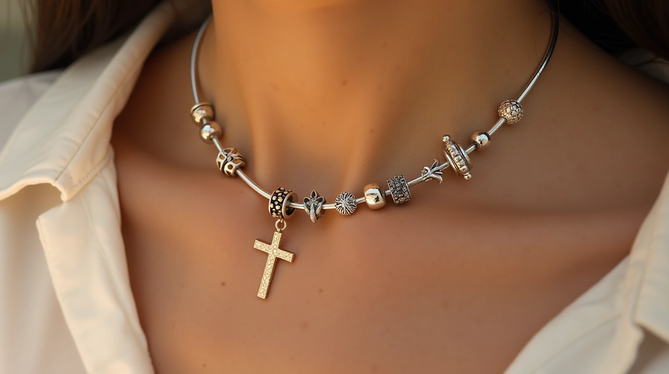 How do people personalize bracelets with faith-themed charms?